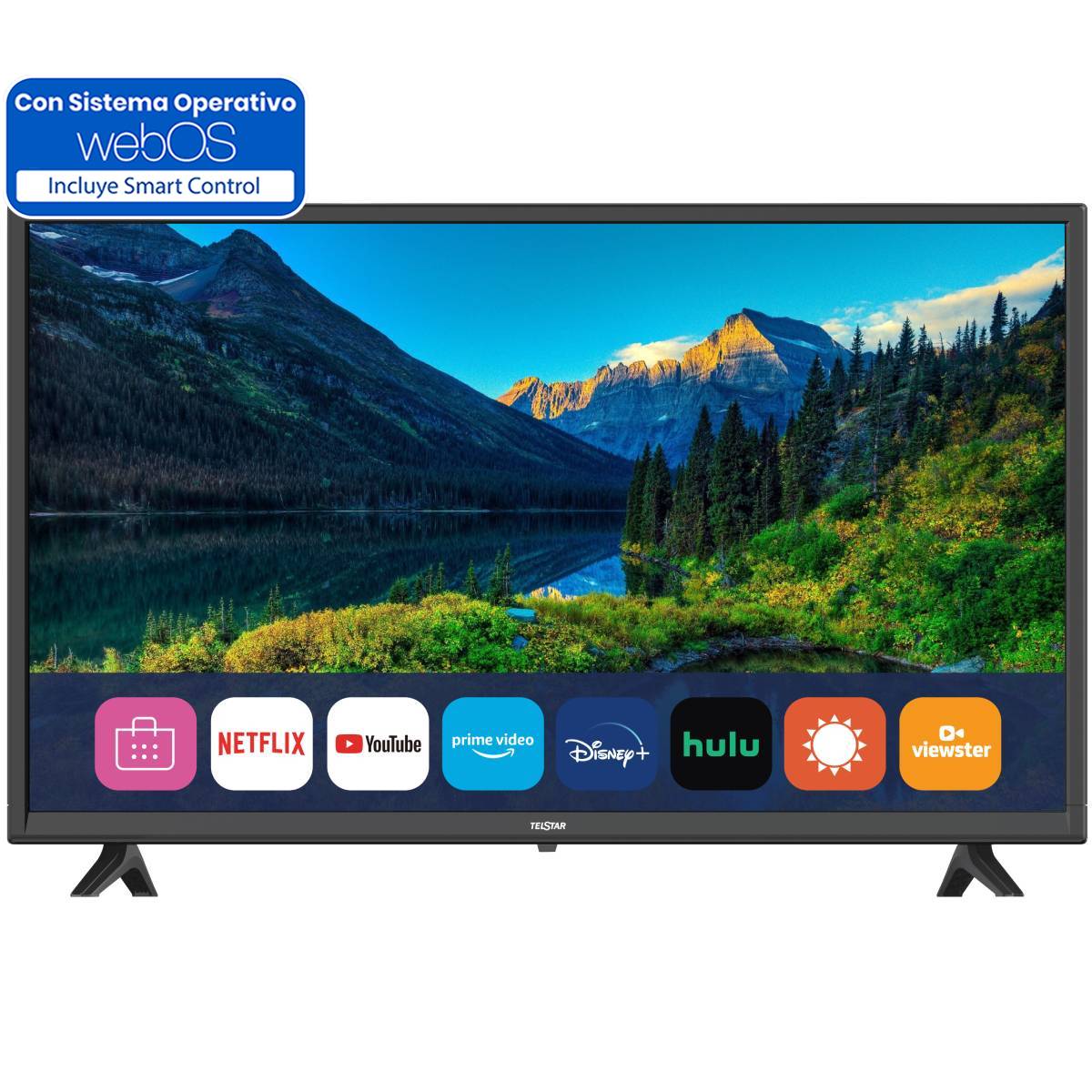 Pantalla Smart UHD 4K 65 pulgadas TTK065492KK - Telstar