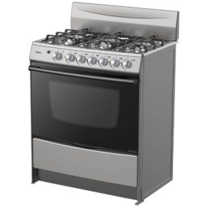 Rinconera de cocina - Metal blanco y Polipiel Negra, 145x125x88 cm - ALFA